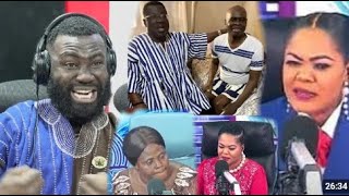 Nonsense Woman Angry Okatakyie Afrifa Blast Aunty Naa Over Yaw Sarpong N Wife Marital Issues On Tv [upl. by Sidnala]