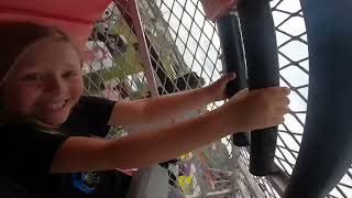 The Zipper POV carnival thrill ride 91723 Garden City Michigan amusement park St Thomas festival [upl. by Tristram]