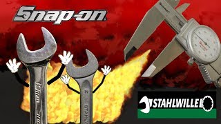 Snap on vs Stahlwille THE MIGHTY STARRETT TELLS THE TRUTH [upl. by Cherian353]