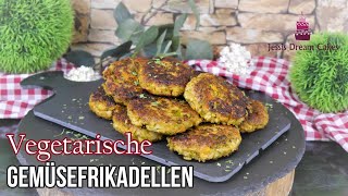 Leckere Gemüsefrikadellen  Vegetarische Frikadellen  Gemüsepuffer [upl. by Aleusnoc708]