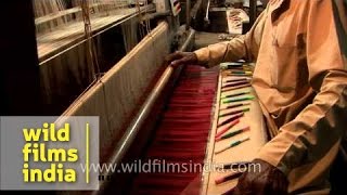 Indias handloom weavers in Varanasi [upl. by Hamachi]