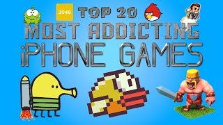 Top 20 Most Addicting iPhone Games EVER [upl. by Melleta]