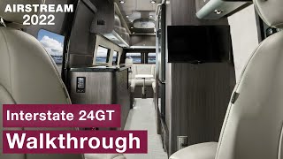 Airstream 2022 Interstate 24GT Touring Coach Walkthrough [upl. by Streetman475]