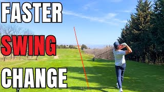 How to Execute a Swing Change on the Course Most Effective way [upl. by Ahsineg255]