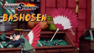 NEW Bashosen Ninja Tool Gameplay Showcase Range and Heal Ninja Tool Only  Naruto Shinobi Striker [upl. by Hoffarth]