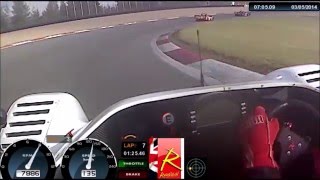 Radical SR8 Nurburgring GP onboard lap [upl. by Etnad49]