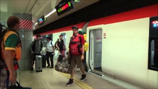 【Narita International Airport5】Go to Shinjuku by Narita Express [upl. by Marten]