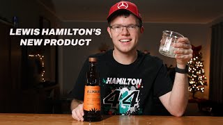 Lewis Hamiltons NEW product ALMAVE Unboxing and Taste test [upl. by Kersten]