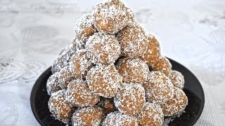 A tökéletes kókuszgolyó recept  Anzsy Konyhája [upl. by Anaul552]