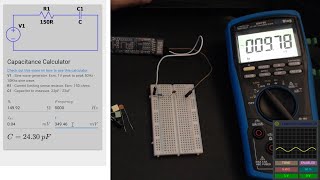 Measure capacitance without an LCR meter [upl. by Doniv130]