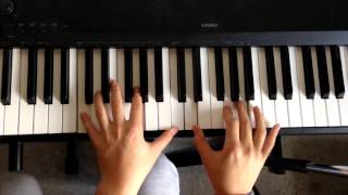 Overjoyed  Bastille Piano Tutorial [upl. by Johnathon]