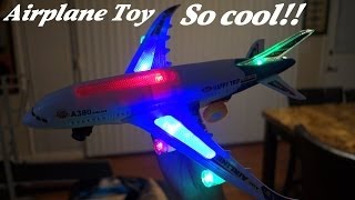 Hulyans Passenger Airplane Toy that LightsUp with Sound [upl. by Vivyanne]