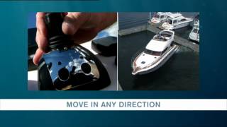 Volvo Penta’s boat joystick controls for docking [upl. by Aisanahta]