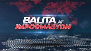 BALITA AT IMPORMASYON  SEPTEMBER 03 2024 [upl. by Kari597]