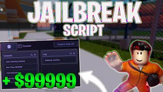 NEW Jailbreak SCRIPT PASTEBIN 2024 INFINITE MONEY  AUTO ROB  AUTO ARREST [upl. by Osmond645]