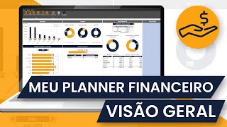 1  Meu Planner Financeiro  Organização financeira automatizada [upl. by Goulder342]