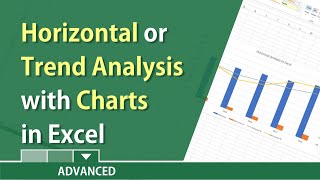 Horizonal or Trend Analysis in Excel by Chris Menard [upl. by Woermer560]