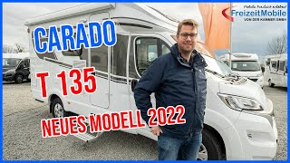 Carado T 135 Modell 2022  Kompaktes Reisemobil mit großartigem Raumgefühl [upl. by Wallace485]