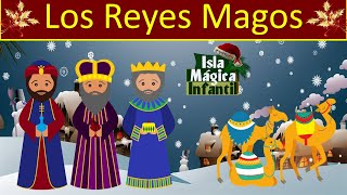 LOS REYES MAGOS 2020🤴🏾🤴🏼🤴🏻 MELCHOR GASPAR Y BALTAZAR🎹 NUEVA CANCIÓN con LETRA🐪🐫 [upl. by Hevak642]