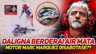 DIBONGKAR DALIGNA🔥MARC MARQUEZ CRASH PARAHDESMOSEDICI GP23 DUCATI GRESINI RACING TELAH DISABOTASE [upl. by Addiel]