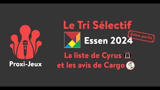 Tri sélectif  les jeux dEssen 2024 quon veut essayer Partie 8 [upl. by Atirahs306]