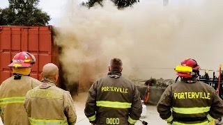 this is how Porterville Firefighters train [upl. by Oiluarb]