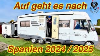 Aufbruch Richtung Spanien 2024  2025 [upl. by Kooima]