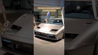 Eccentrica Lamborghini Diablo restomod unveiled in Dubai [upl. by Laidlaw]