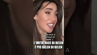 E Belen Rodriguez No la sua imitatrice Si chiama Amelia Villano [upl. by Eixela]