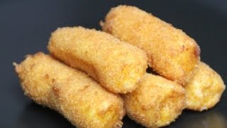 Kroketten selbstgemacht einfache Rezeptur [upl. by Siroval]