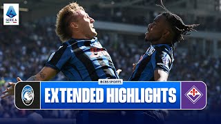 Atalanta vs Fiorentina Extended Highlights  Serie A  CBS Sports Golazo [upl. by Broida]