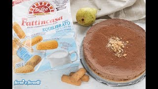 Cheesecake cioccolato e pere  Forno e fornelli [upl. by Notnyw]