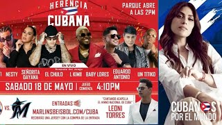 Aly Sánchez y Carlucho forma parte de la Herencia Cubana sin exigirle a Los Marlins una disculpa [upl. by Nottus]