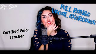 Full Range Vocal Warm UpExercises  Emi Pellegrino  Certified Voice Teacher 🎶 [upl. by Hootman]