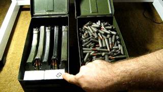 SHTF AK ammunition storage in 50 cal ammo can [upl. by Nereids]