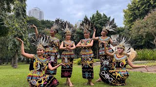 HD Tari Dayak Kalimantan  tari Flying High Eka Poetra by Adryani Siadari [upl. by Etta]