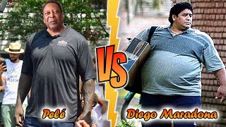 Pelé VS Diego Maradona Transformation ⭐ 2022  The King VS The Golden Boy 🐐🐐 [upl. by Florella]