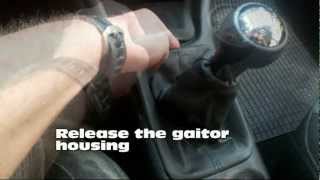 How to Change the Peugeot 206 Gear Knob [upl. by Keung779]