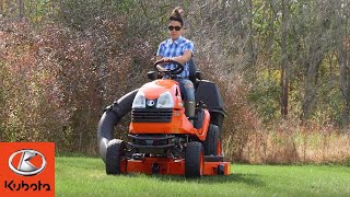 The Kubota TSeries Mower Dependable Comfortable and Designed for More [upl. by Bellda665]