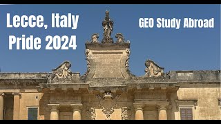 Lecce Italy Pride 2024  GEO study abroad [upl. by Myk273]