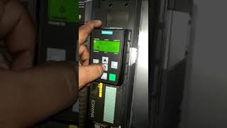 Basic steps for Siemens Sinamics G120 VFD parameter change Control unit is CU240E [upl. by Flemings]