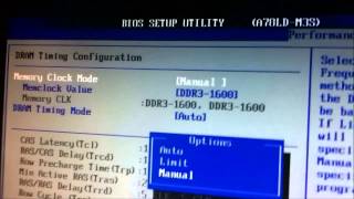 How to overclock your CPU and RAM on Biostar A780L3B Motherboard BIOS [upl. by Sheffie880]