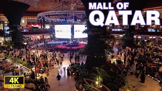 QATAR Mall of Qatar  Modern Shopping  4K UHD 60FPS qatar doha [upl. by Imef757]