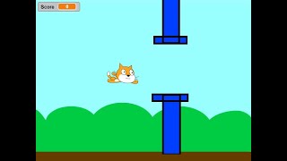 How to Make a Flappy Bird Game  PART 1  Scratch Tutorials  Easy Programming [upl. by Nosyrb]