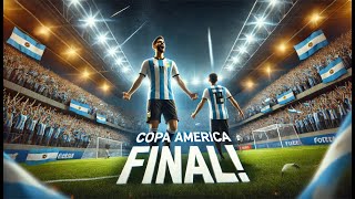 Messi and Álvarez Lead Argentina to Copa America Final Highlights and Key Moments [upl. by Dodie258]