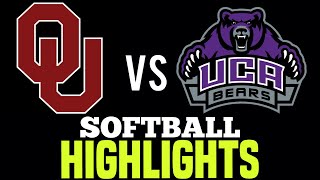 OU Sooners vs Central Arkansas College Softball 2024 [upl. by Islean]