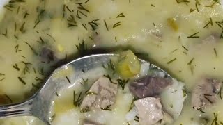 Magiritsa soup  Traditional greek easter soup [upl. by Ahsimak]