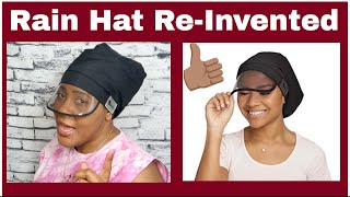 HairbrellaThe Rain Hat ReinventedAmazon Alert BACK IN STOCK [upl. by Ahsiret]