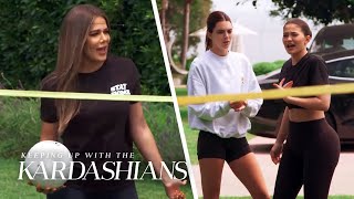 Its Kardashians vs Jenners in a quotKUWTKquot Volleyball Game  E [upl. by Eva]