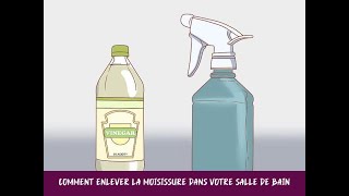 Comment enlever la moisissure dans votre salle de bain [upl. by Huxley764]